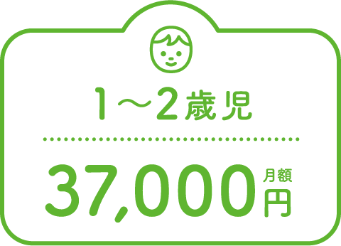 0歳児37,000円